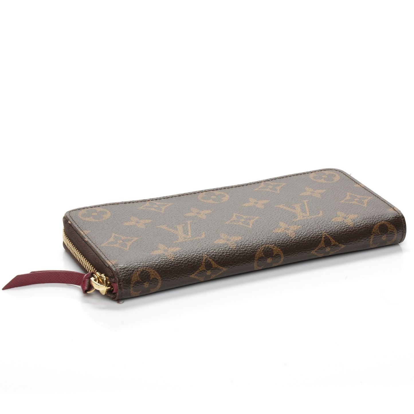 Monogram Clemence Wallet Fuchsia