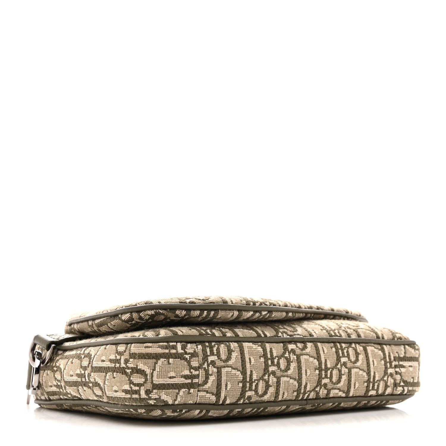 Christian Dior Oblique Saddle Triple Pouch Green 1875972