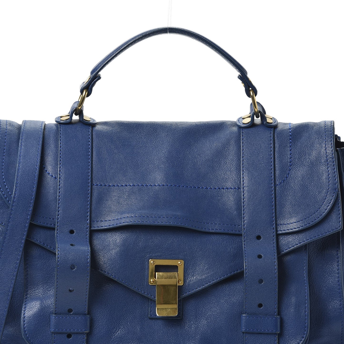 Lambskin Medium PS1 Satchel Royal Blue