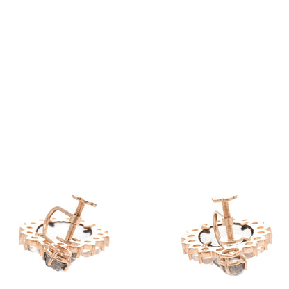 Irene Neuwirth 18K Rose Gold Labradorite Moonstone Drop Earrings 3 of 4