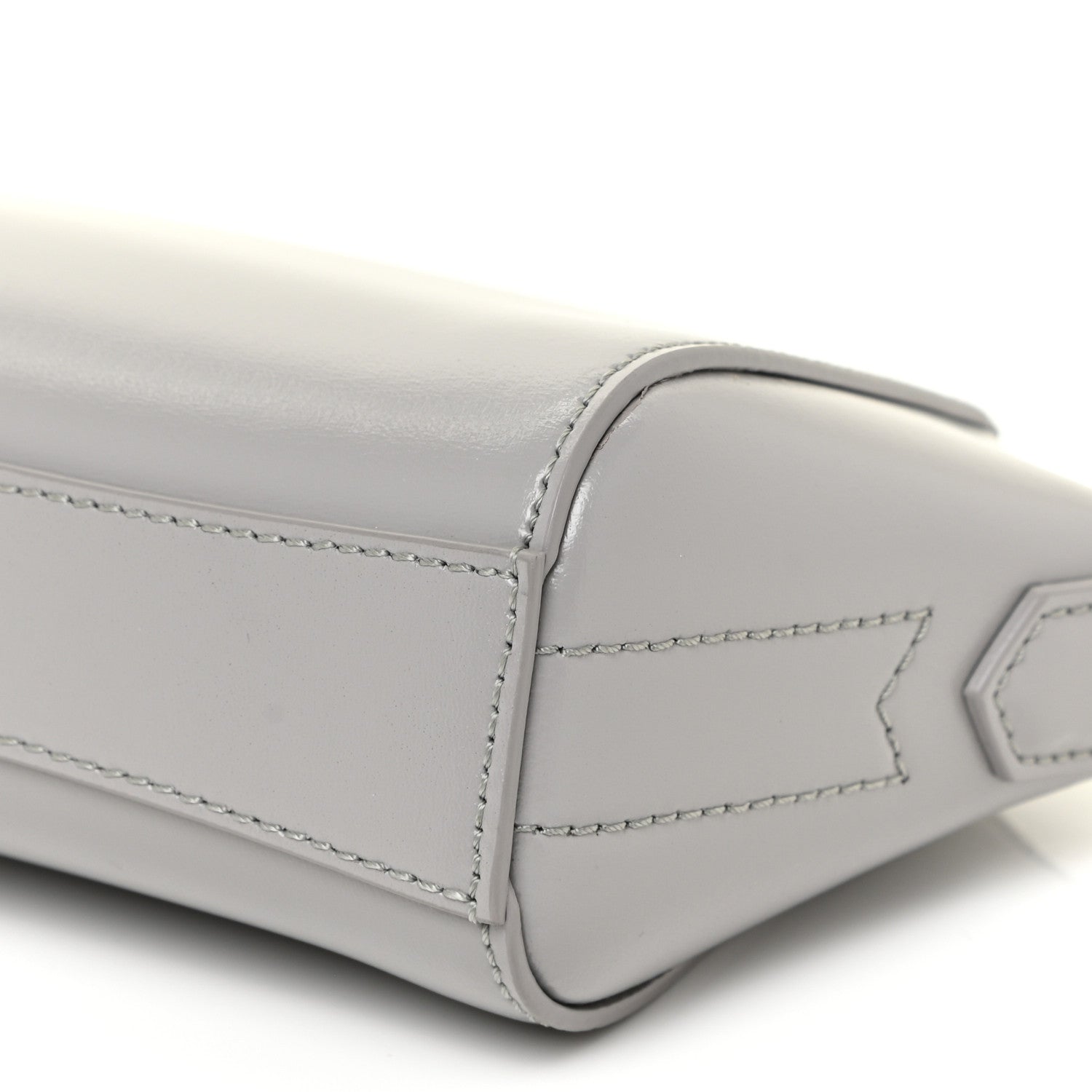 Givenchy Sugar Goatskin Nano Antigona Pearl Grey 6 of 12