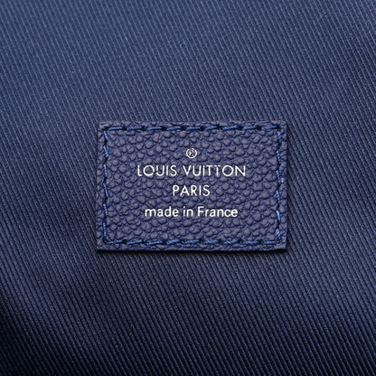Louis Vuitton Cowhide Monogram Bandana Christopher MM Backpack Blue 6 of 9