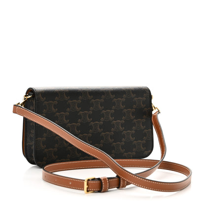 Celine Triomphe Canvas Multipochette Tan 3 of 11