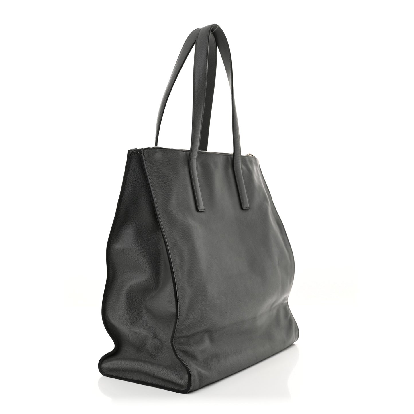 Saffiano Travel Shopping Tote Mercurio