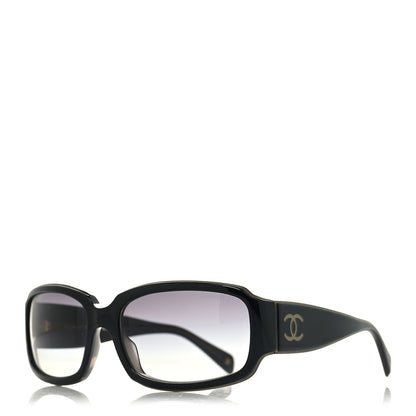 Chanel CC Sunglasses 5144 Black White 1 of 7