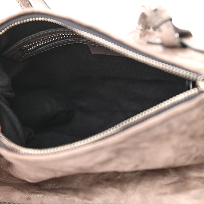 Givenchy Tumbled Sheepskin Mini Pandora Charcoal 4 of 15