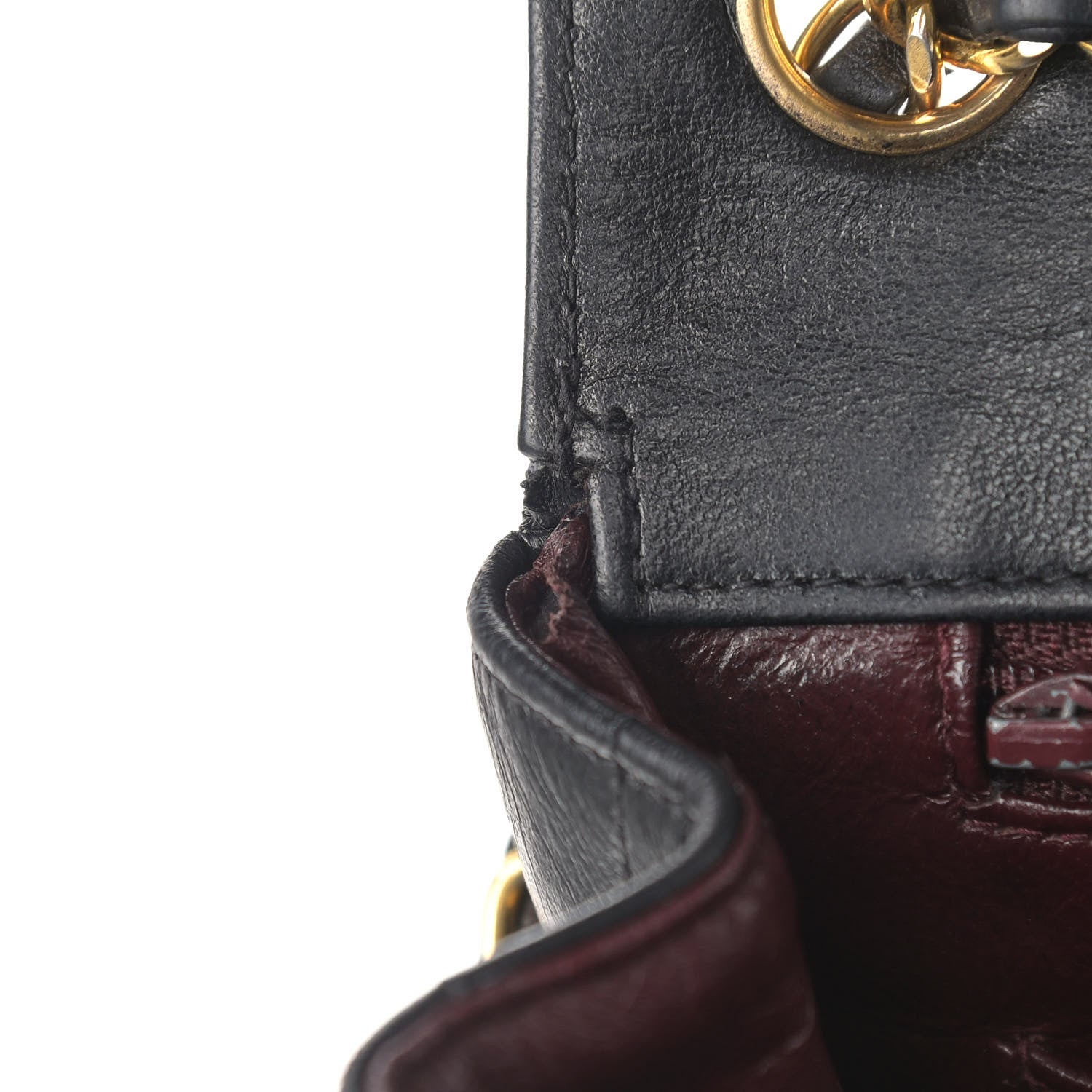 Chanel Lambskin Vertical Quilted Medium Single Flap Black 14 of 16