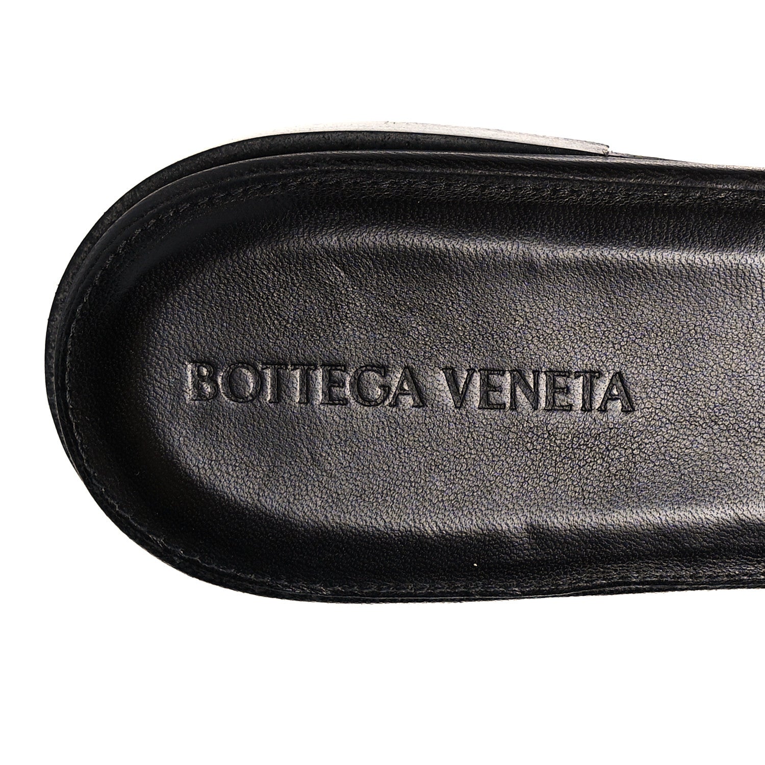 Bottega Veneta Nappa Quilted Rubber Lido Flat Sandals 40 Black 6 of 7