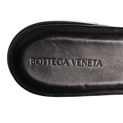 Bottega Veneta Nappa Quilted Rubber Lido Flat Sandals 40 Black 6 of 7