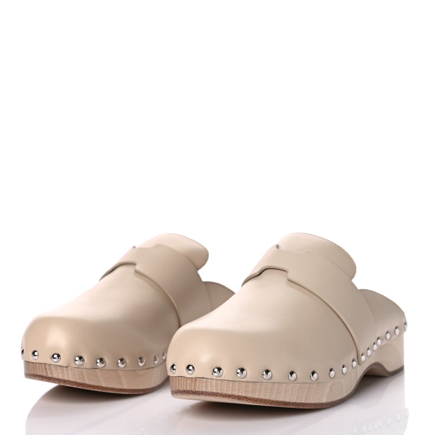 Calfskin Calya Mules 38 Hetre