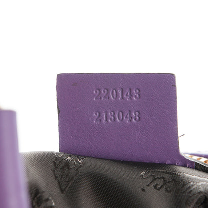 Gucci Calfskin Medium Darwin Convertible Backpack Purple 9 of 9