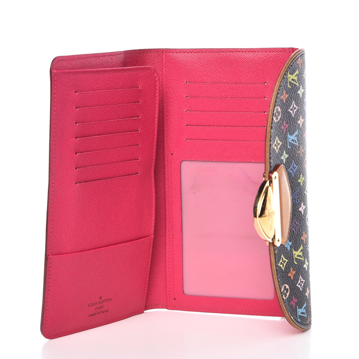 Monogram Multicolor Eugenie Wallet Black Grenade