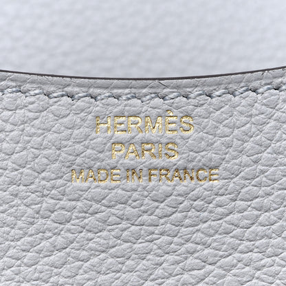 Hermes Evercolor Constance Slim Wallet Bleu Glacier 7 of 8