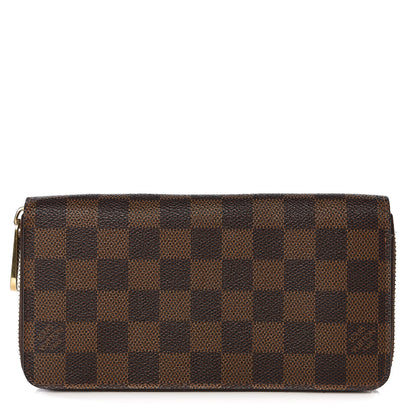 Louis Vuitton Damier Ebene Zippy Wallet 1 of 8