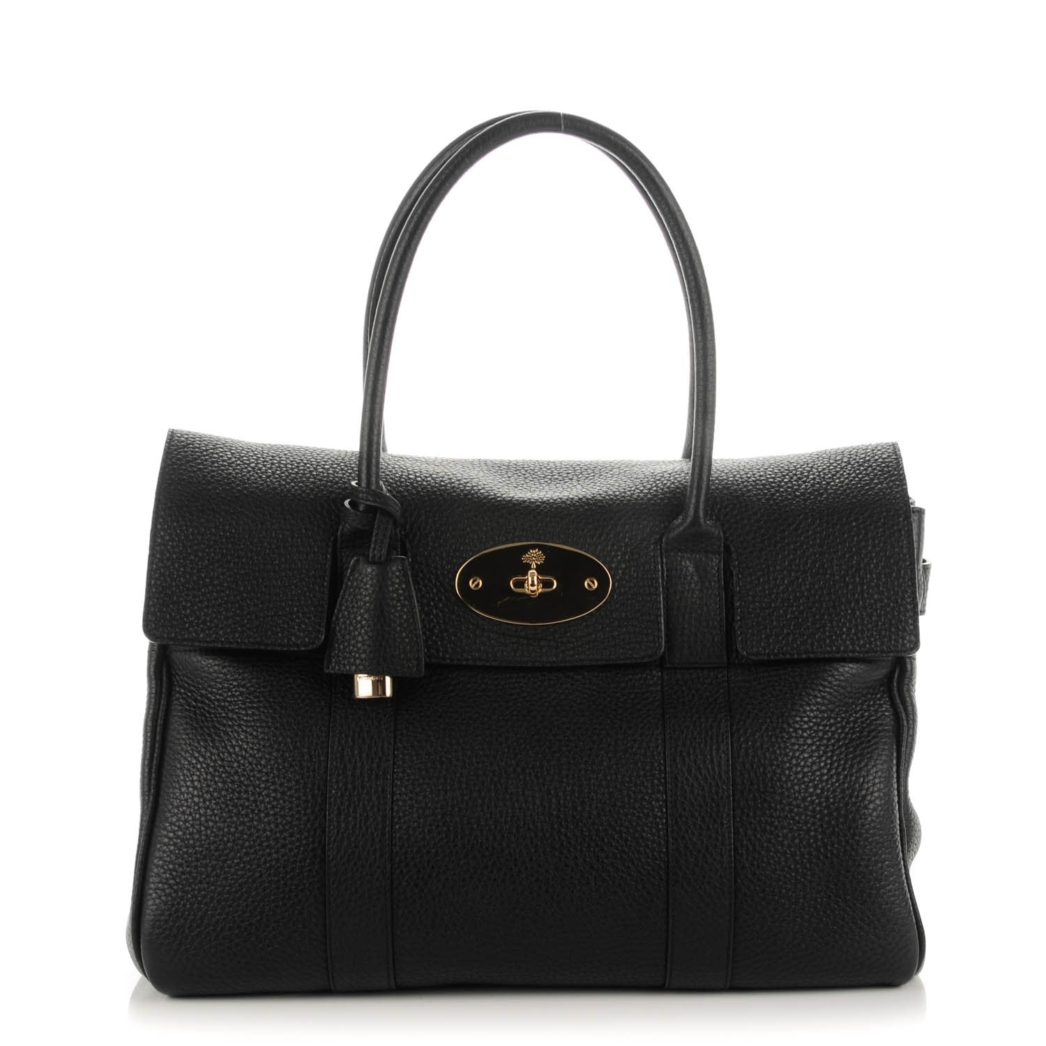 Mulberry Natural Leather Bayswater Black 1 of 8