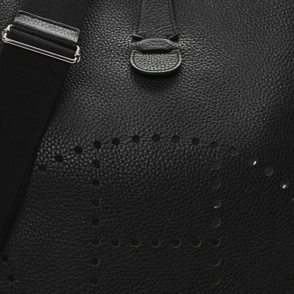 Hermes Taurillon Clemence Evelyne III GM Black 8 of 10