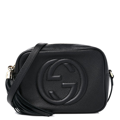 Gucci Pebbled Calfskin Small Soho Disco Bag Black 1 of 11