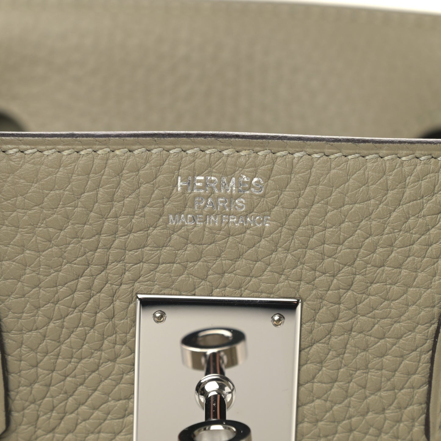 Taurillon Clemence Birkin 30 Sauge