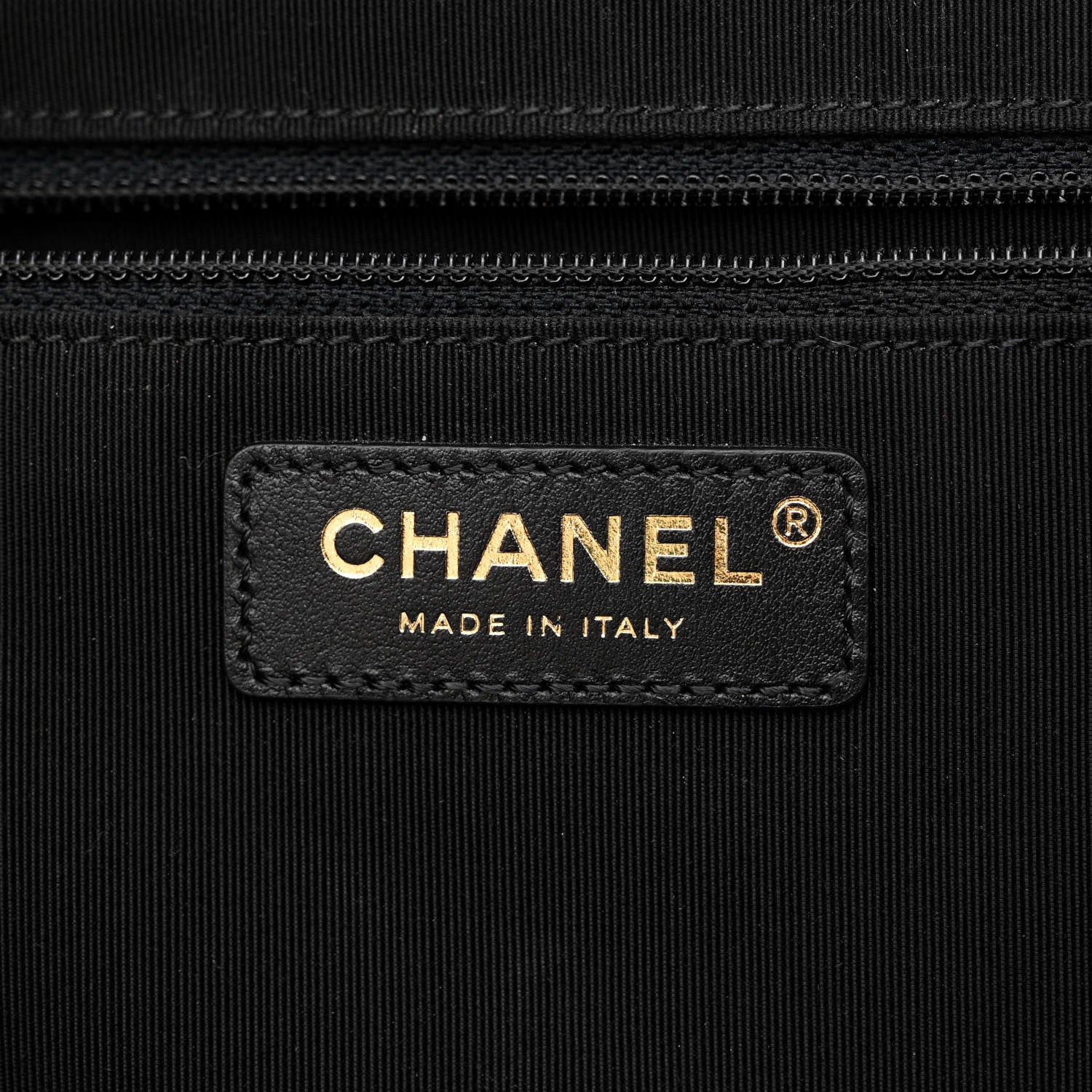 Chanel Bullskin Stitched Large Shopping Bag Black 6 of 11