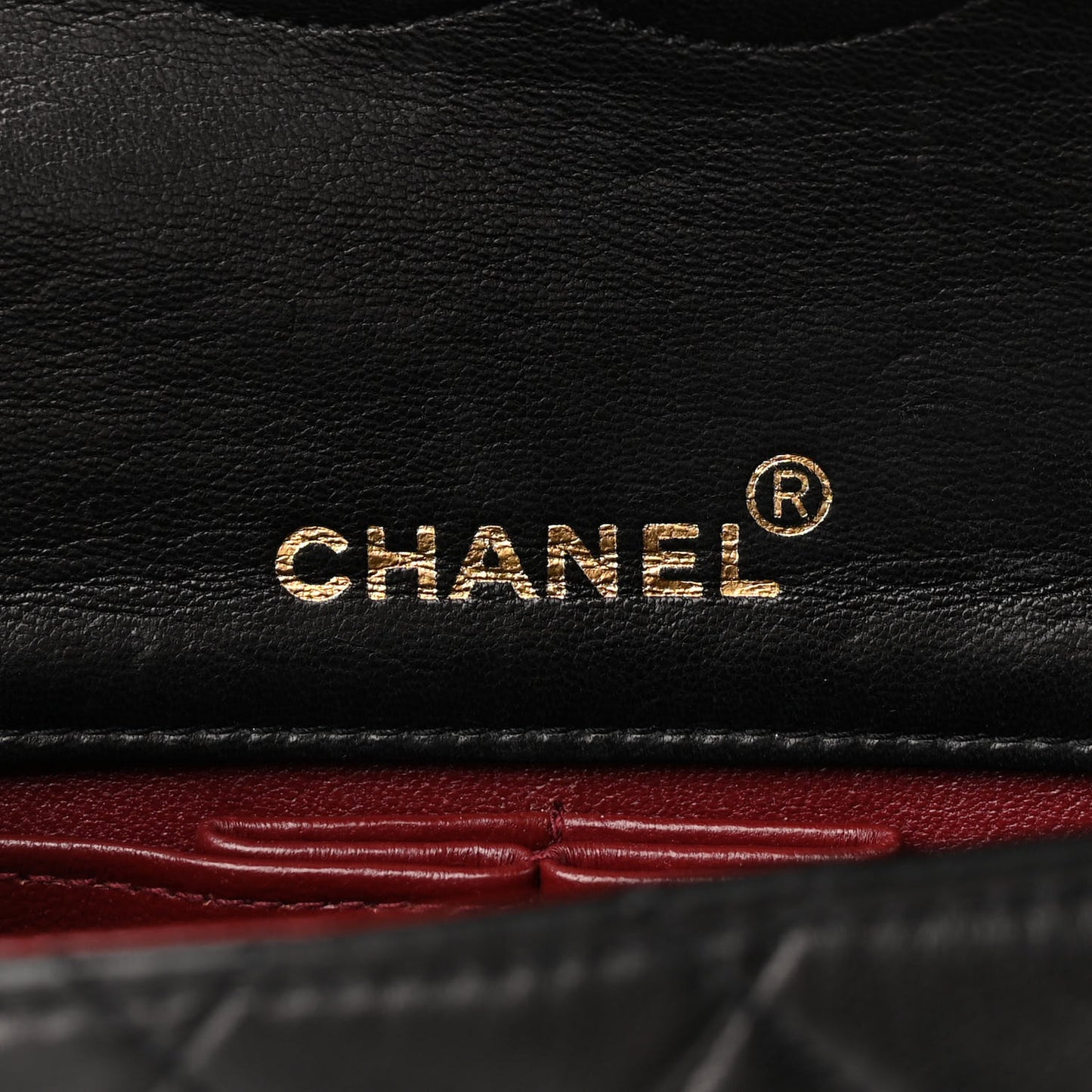 Lambskin Quilted Small Single Flap Black