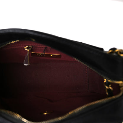 Chanel Goatskin Quilted Chanel 19 Camera Case Black 5 of 10