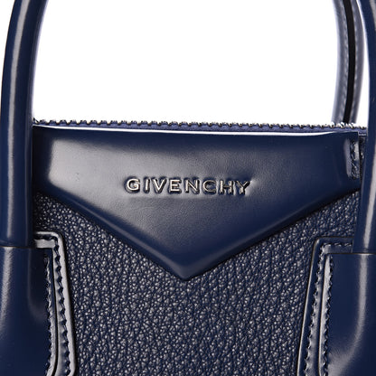 Givenchy Grained Calfskin Small Antigona Night Blue 8 of 11