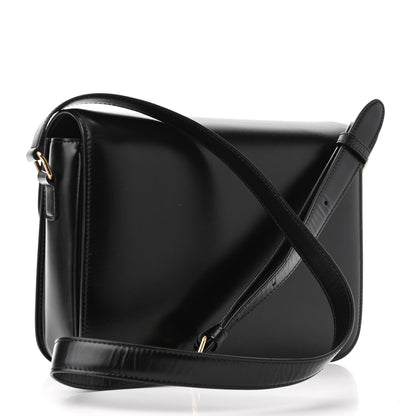 Celine Shiny Calfskin Large Triomphe Black 3 of 10