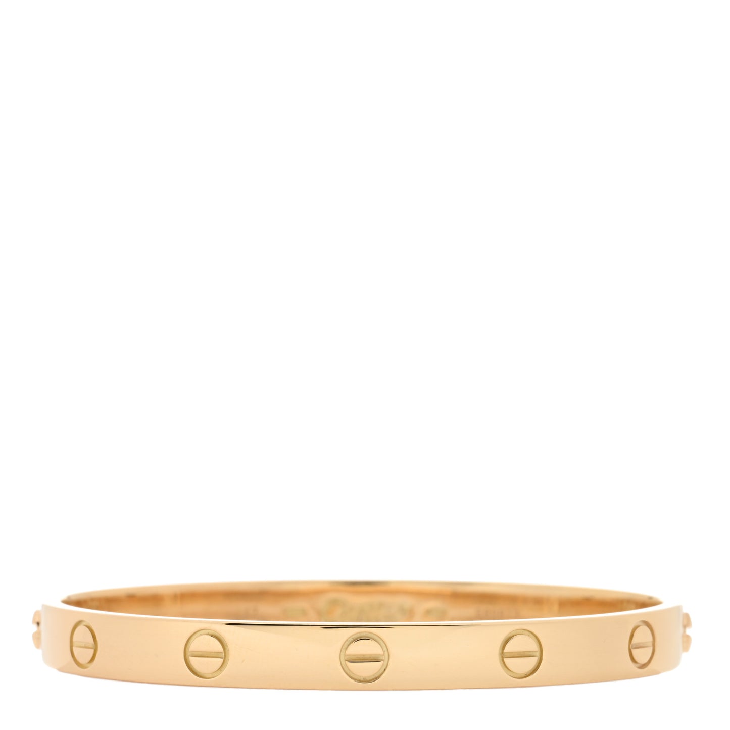 18K Yellow Gold LOVE Bracelet 17