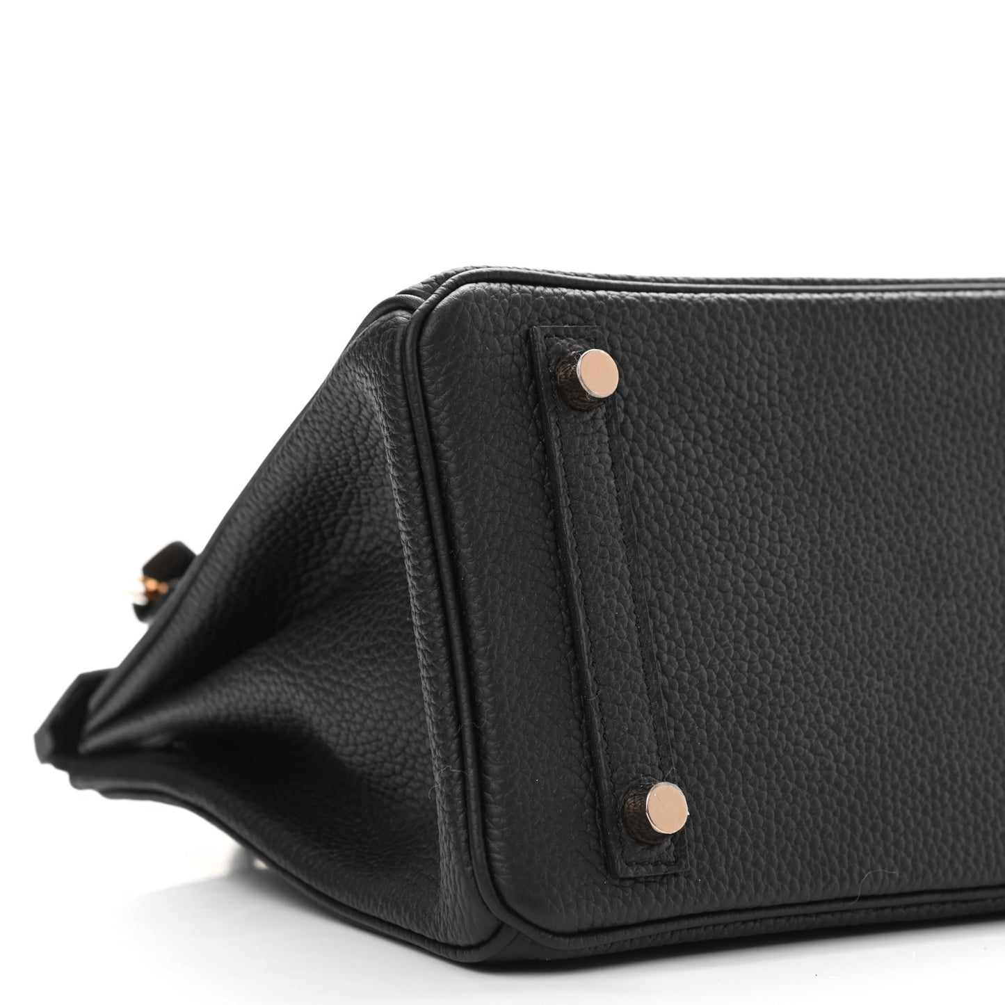 Togo Shiny Niloticus Crocodile Birkin Touch 25 Black