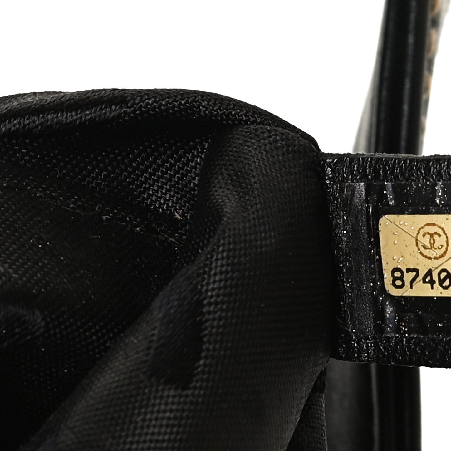 Calfskin Contrast Stitch Surpique Bowler Black