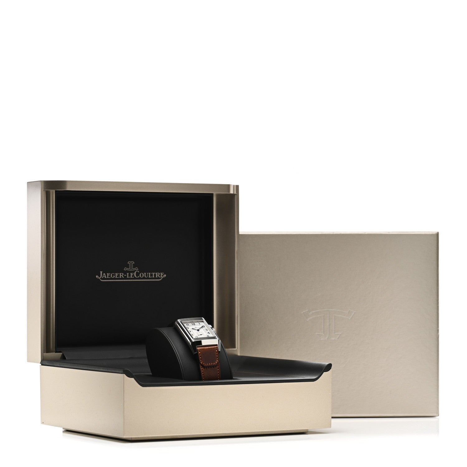 Jaeger-LeCoultre Stainless Steel Calfskin 28.3mm Reverso Manual Winding Watch Q3848422 5 of 5