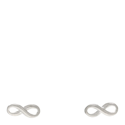 Tiffany Sterling Silver Infinity Earrings 1 of 4