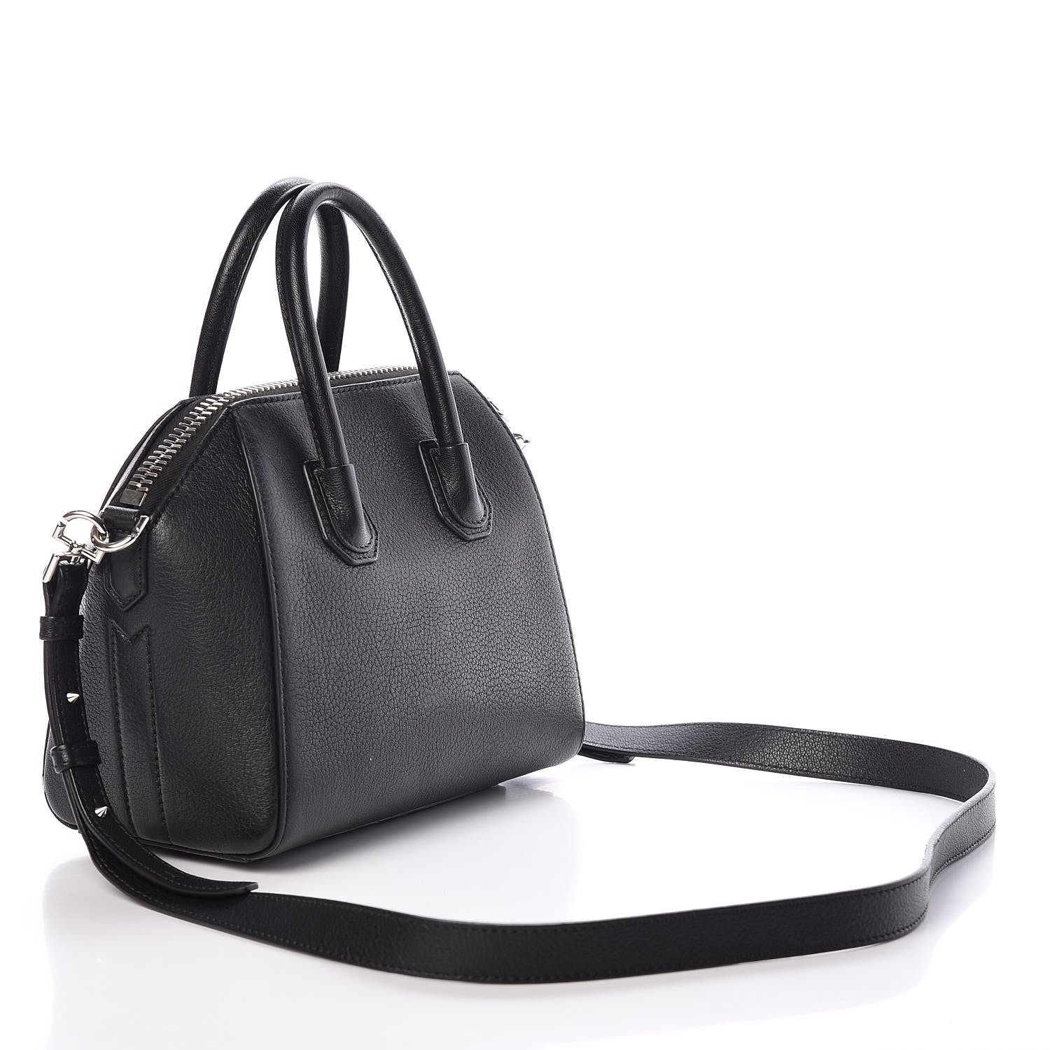 Givenchy Sugar Goatskin Mini Antigona Black 3 of 9