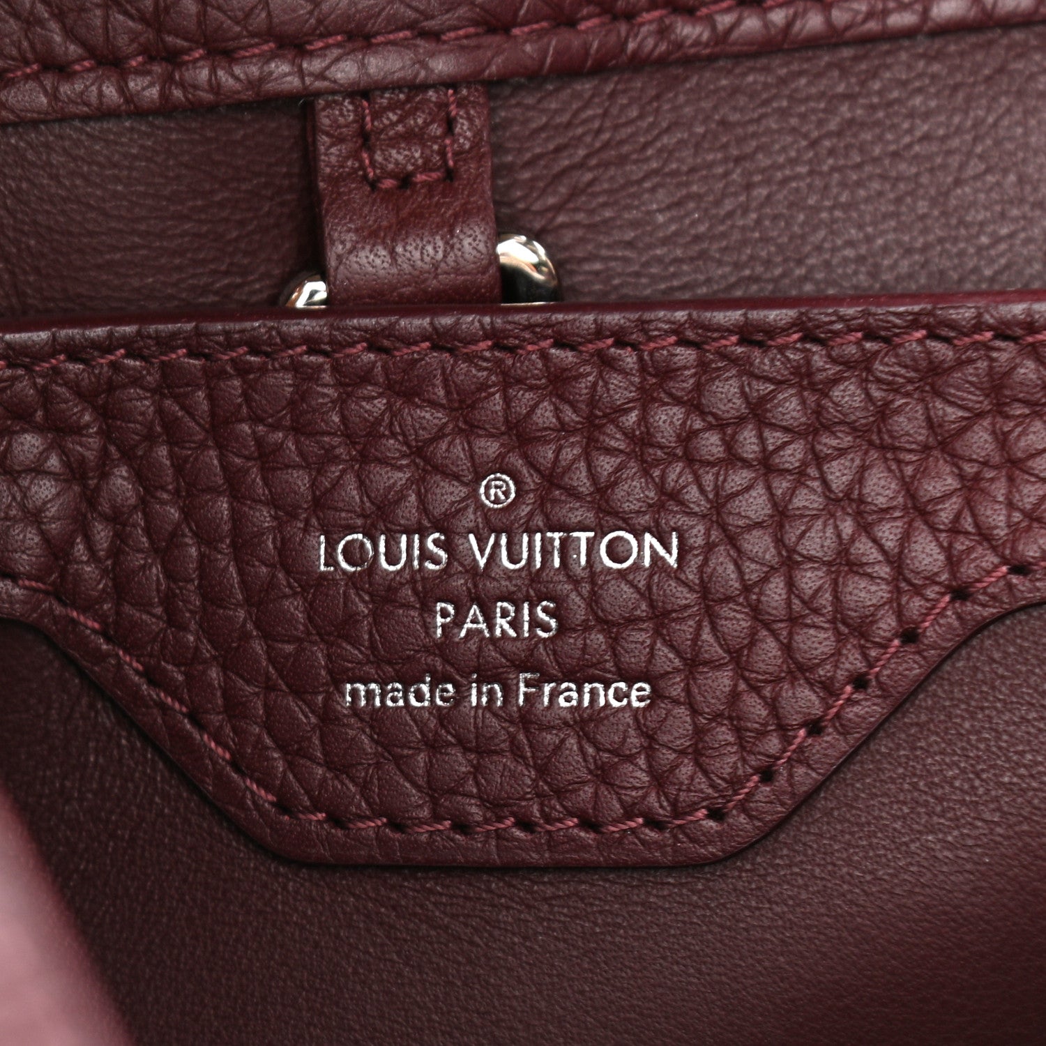Louis Vuitton Taurillon Capucines BB Bubble Gum 6 of 11