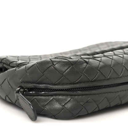 Bottega Veneta Nappa Intrecciato Small Chain Crossbody Light Grey 11 of 12