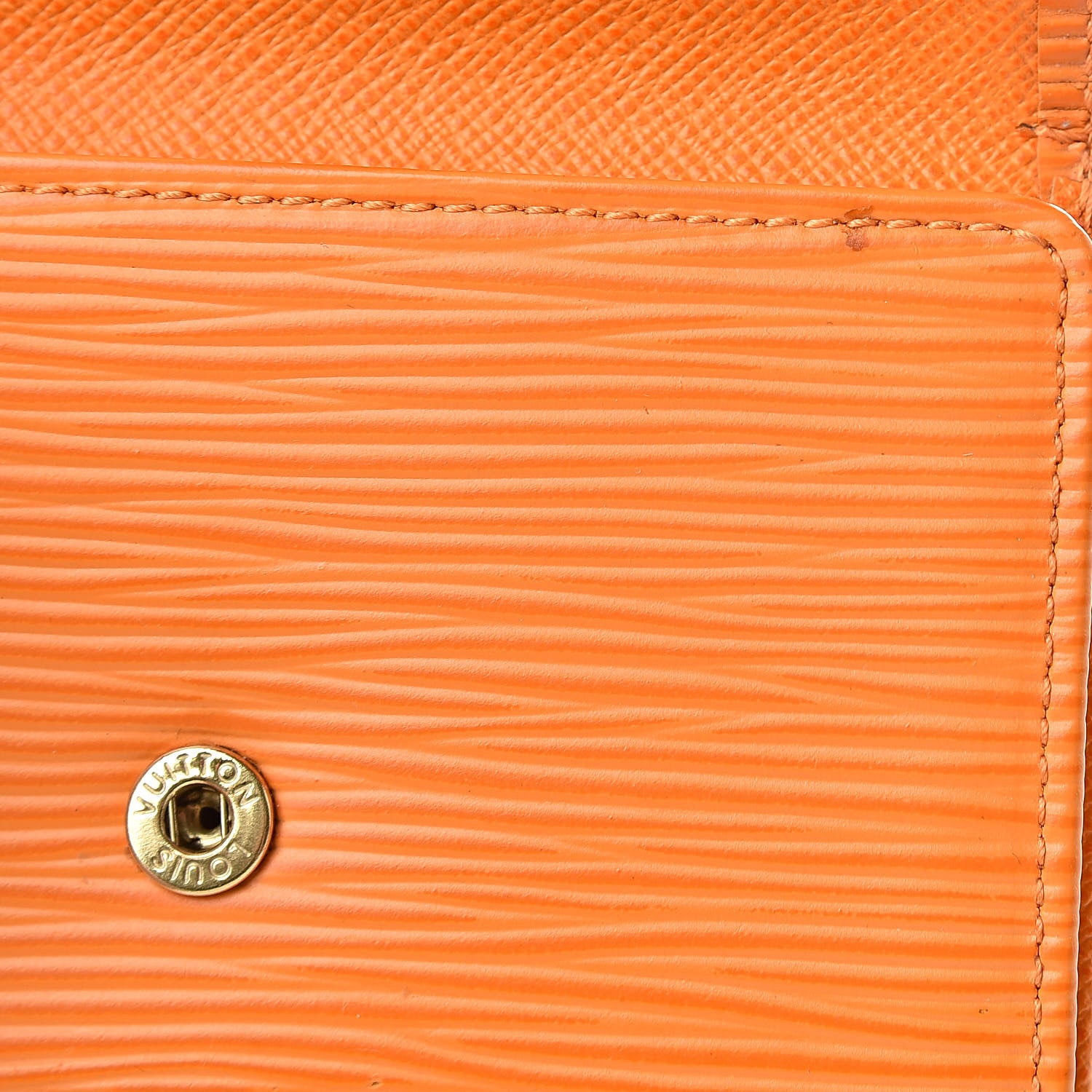 Louis Vuitton Epi Elise Wallet Mandarin 8 of 13