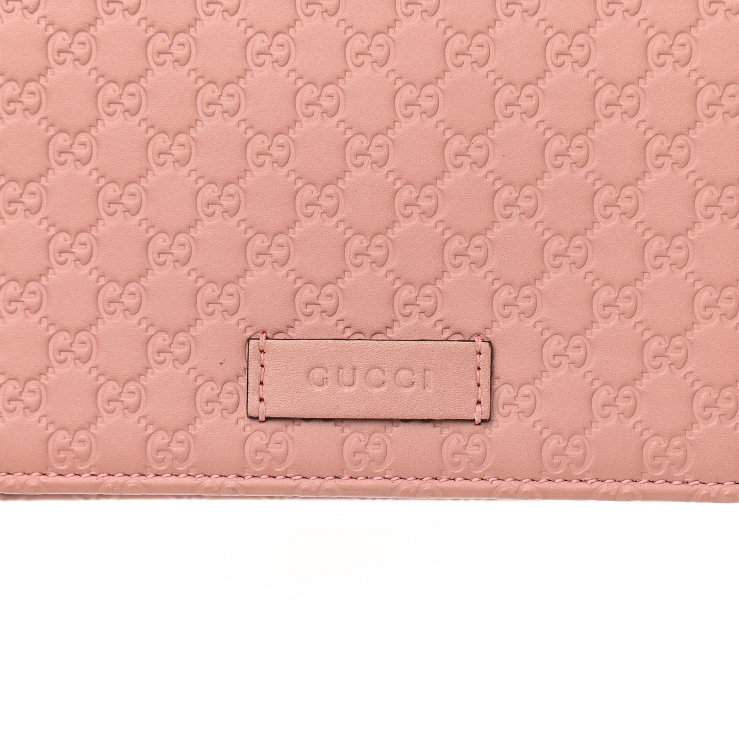 Microguccissima Crossbody Wallet Soft Pink