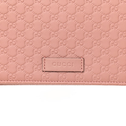 Gucci Microguccissima Crossbody Wallet Soft Pink 8 of 9