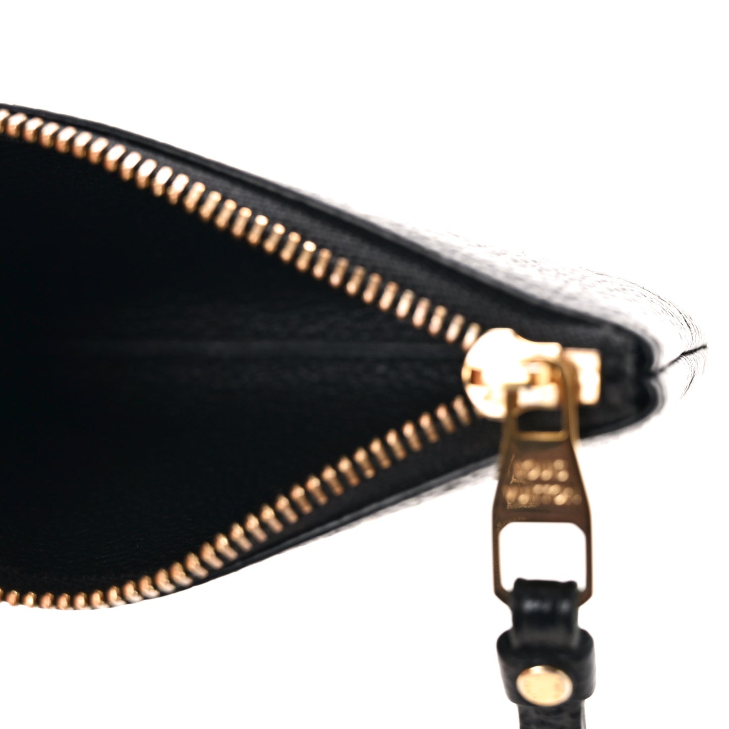 Empreinte Monogram Giant Key Pouch Black Beige