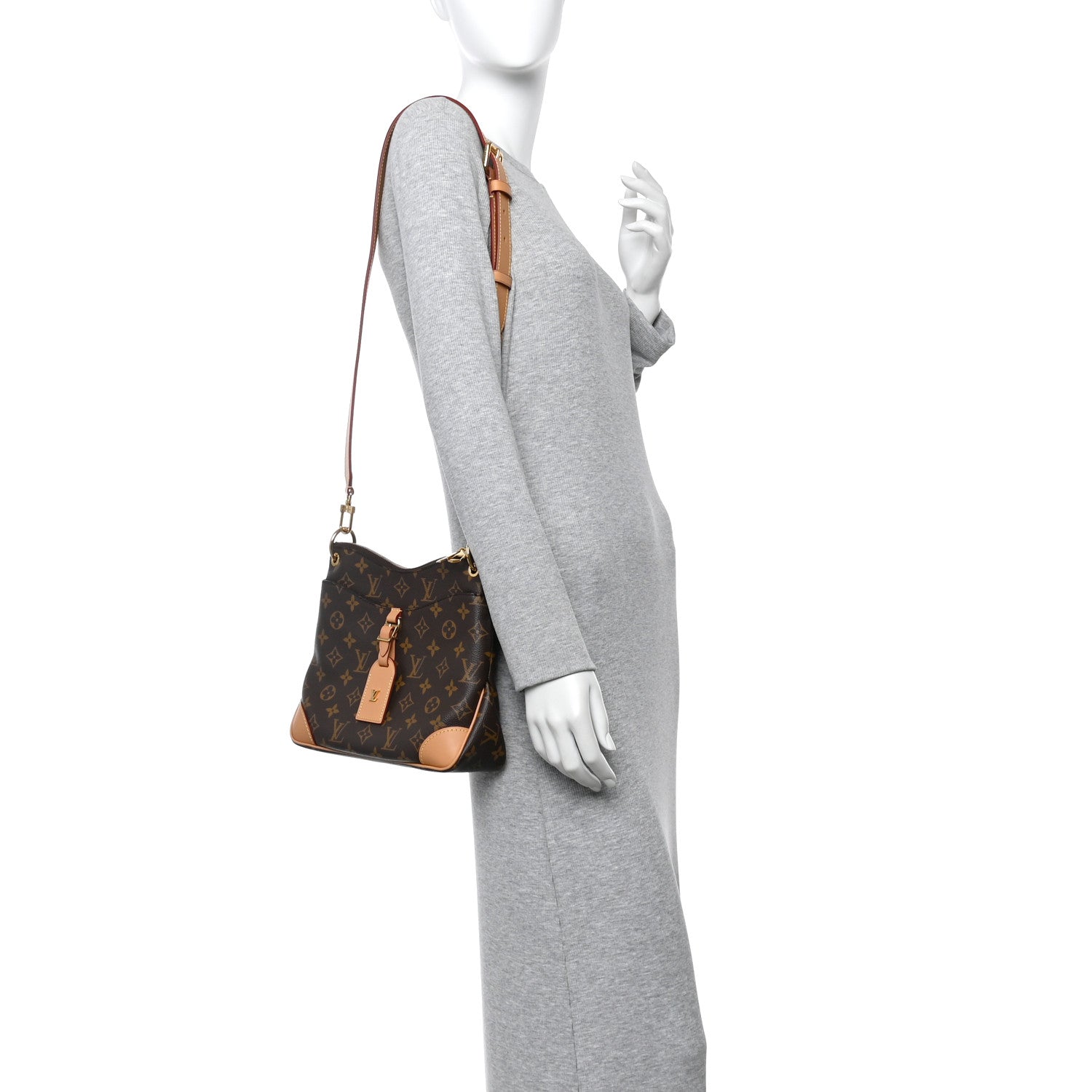 Louis Vuitton Monogram Odeon PM Natural 2 of 9