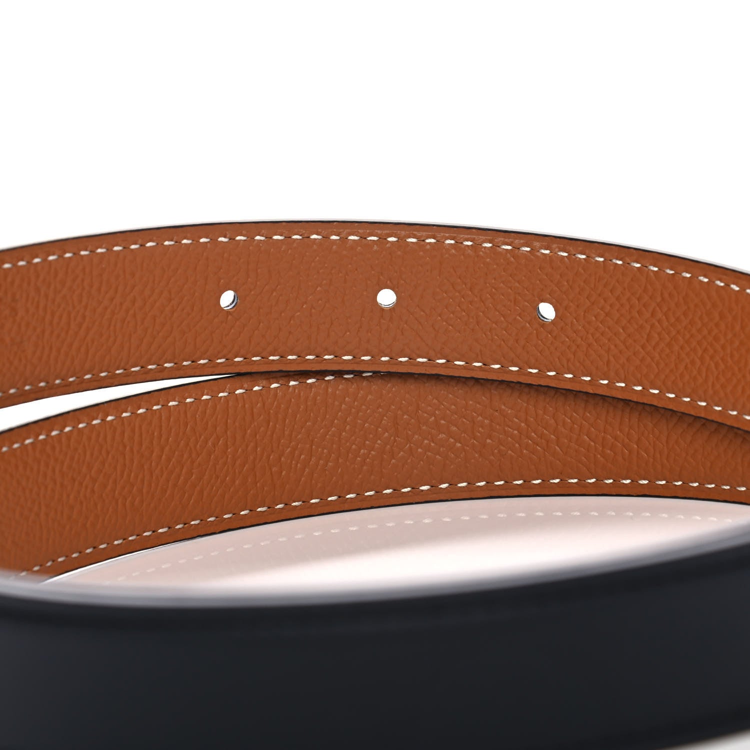 Hermes Swift Epsom 24mm Constance Belt 80 Gold Black 3 of 7