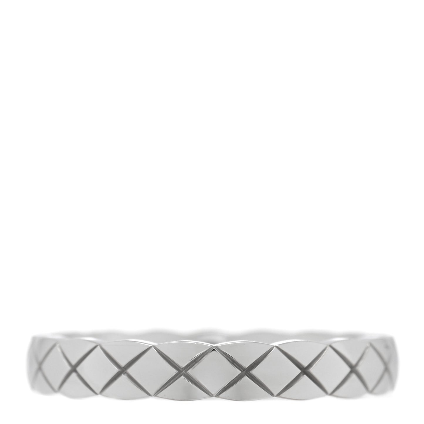 18K White Gold Mini Coco Crush Ring 54 7
