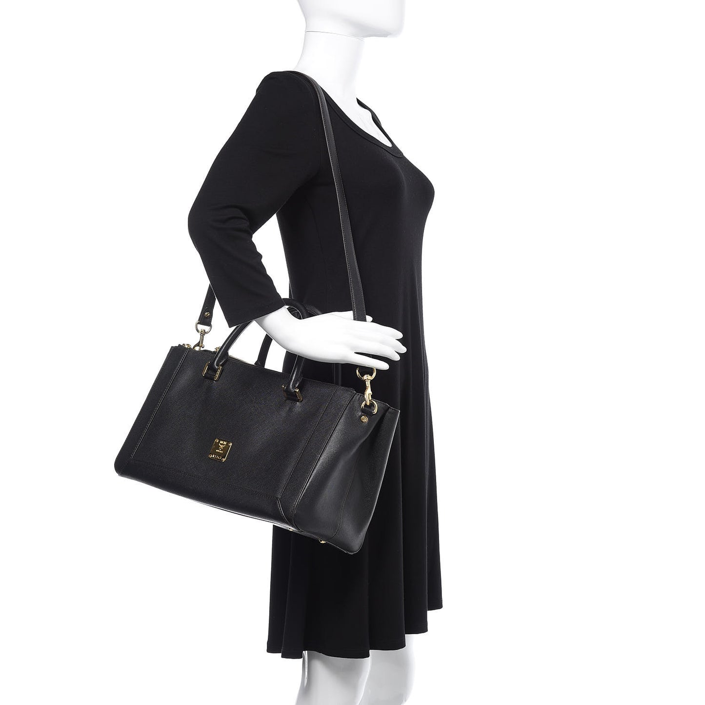 Saffiano Nuovo Tote Black