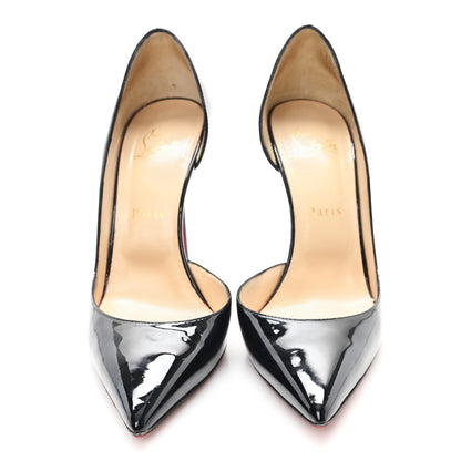 Christian Louboutin Patent Iriza 100 Pumps 38.5 Black 3 of 10