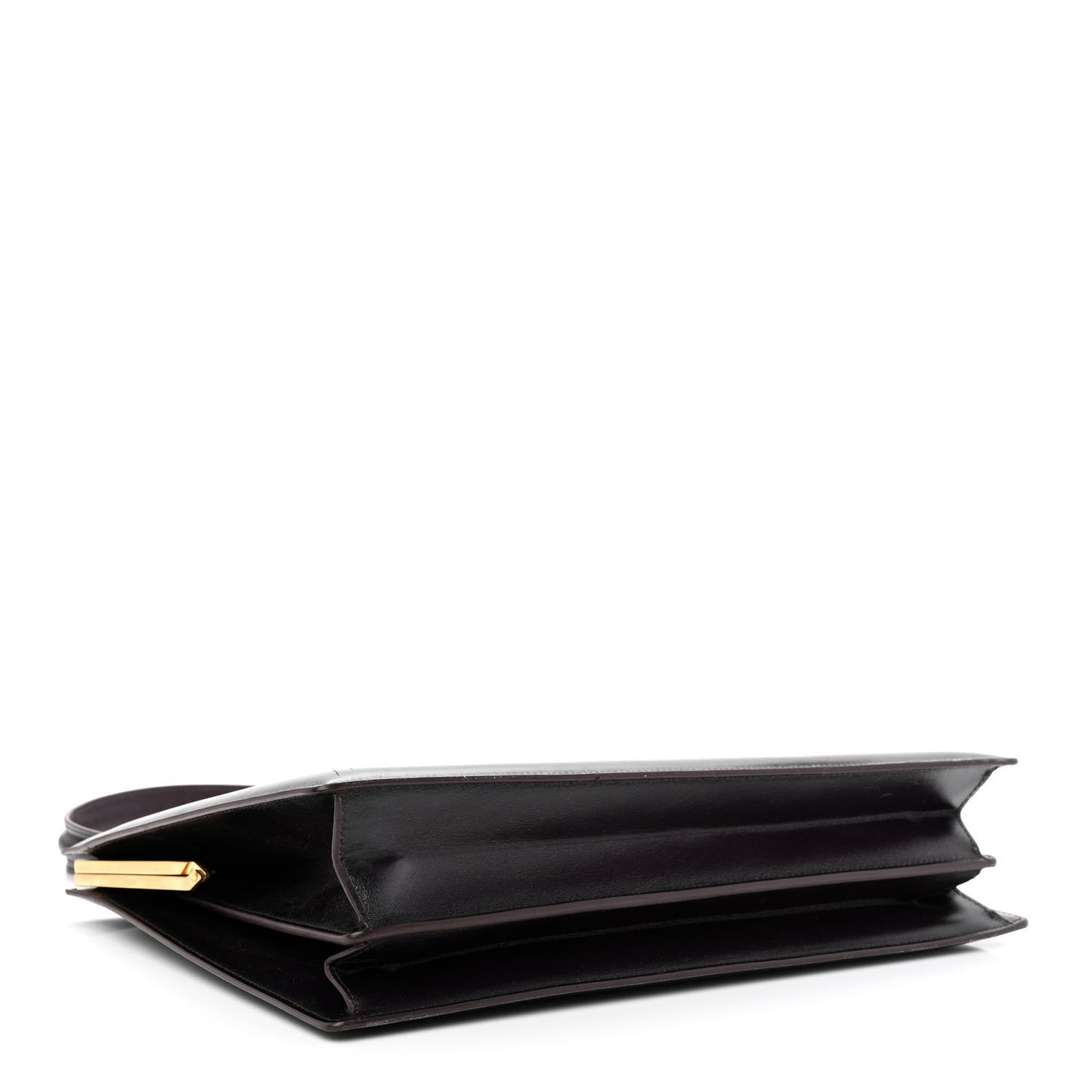 Patina Box Calfskin Medium Clasp Bag Velvet