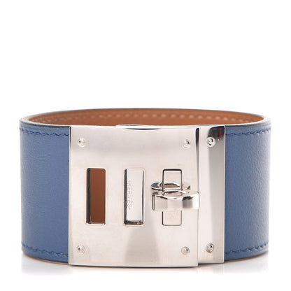 Hermes Swift Kelly Dog Bracelet in Bleu Agate 1 of 5