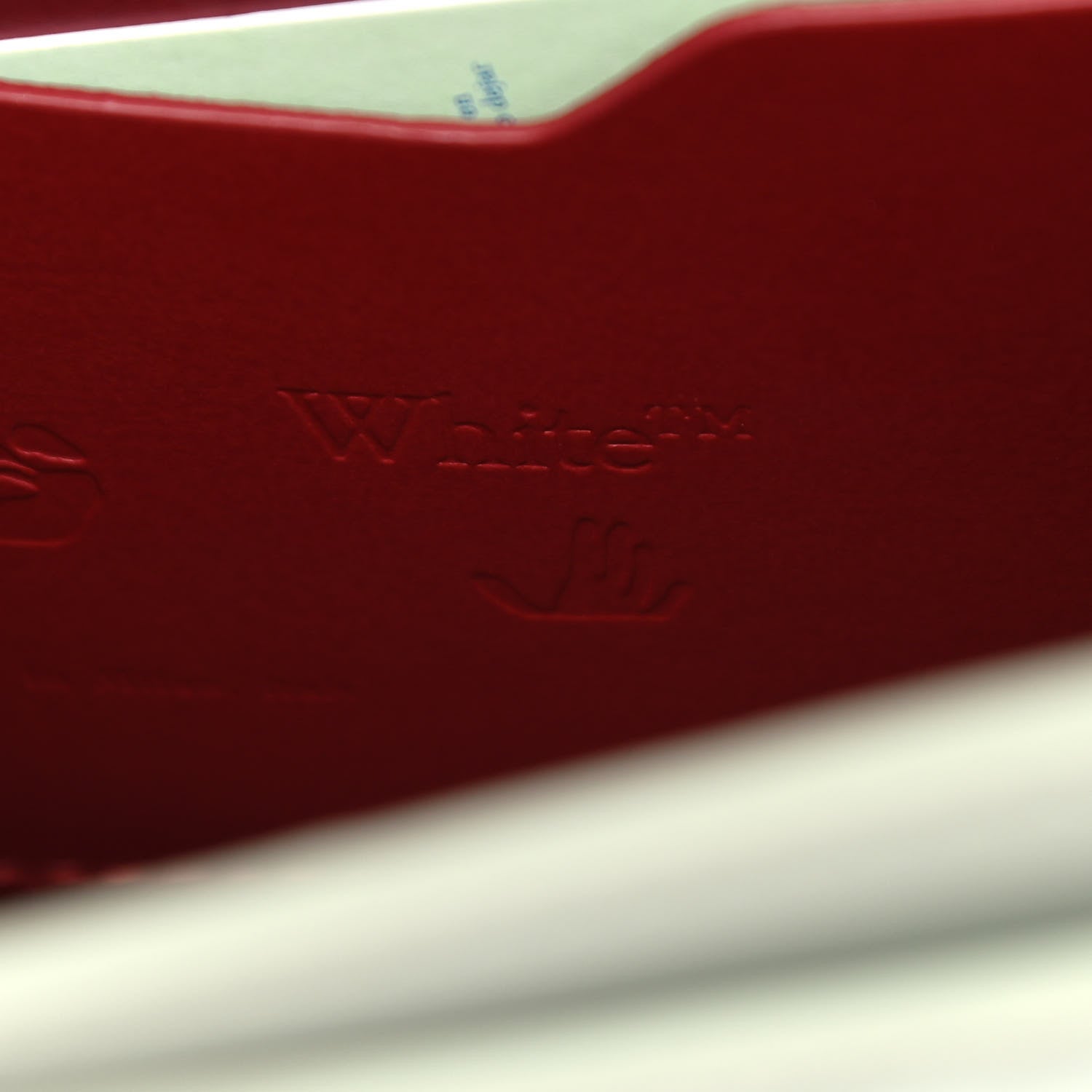 Off-White Calfskin Diagonal Quilted Jitney 1.4 Shoulder Bag Green 8 of 13