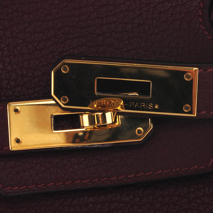 Hermes Togo Birkin 30 Rouge H 5 of 9