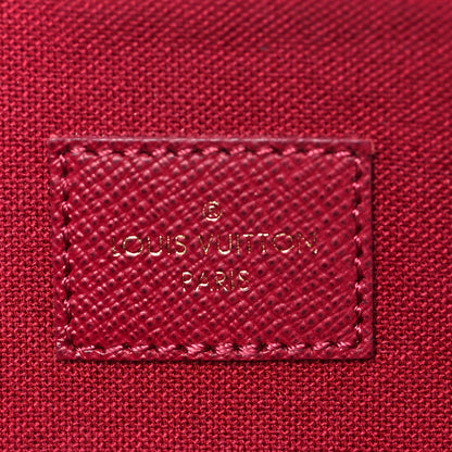 Louis Vuitton Monogram Pochette Felicie Chain Wallet Fuchsia 6 of 7