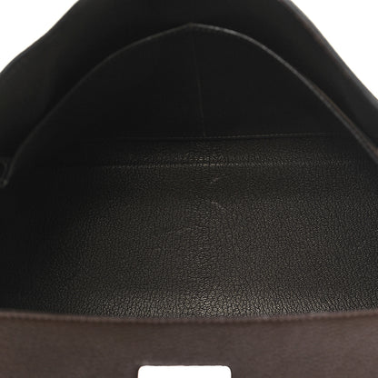 Hermes Togo Kelly Retourne 32 Chocolate 5 of 12